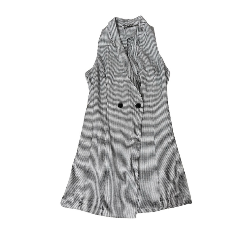 Stradivarius Plaid Blazer Dress